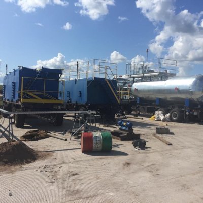 Mobile Modular Separation and Filling Unit