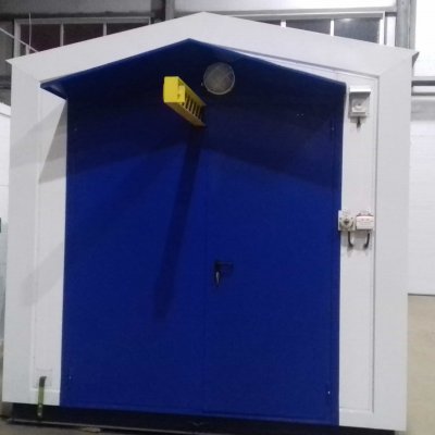 The block-box of storage of fire equipment