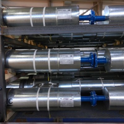 Heat energy and coolant metering units DN100 and DN200