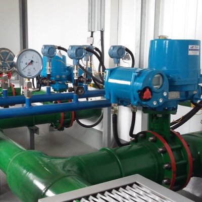 Block of starting devices